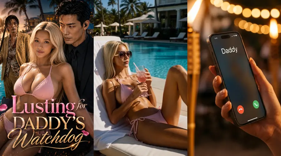 Lusting for Daddy's Watchdog – cover, episode 1 and episode 2 frames
