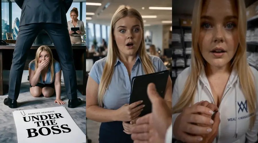 Under the Boss – cover, episode 1 and episode 2 frames