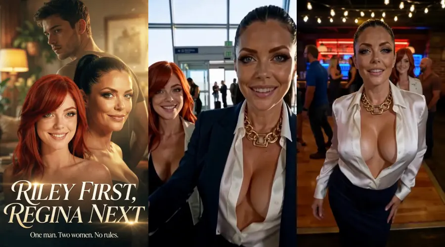 Riley First, Regina Next – cover, episode 1 and episode 2 frames