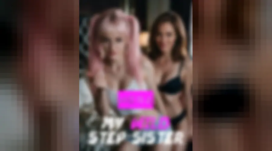 Mona: My Wild Step-Sister – locked NSFW AI short, poster blurred by Candy