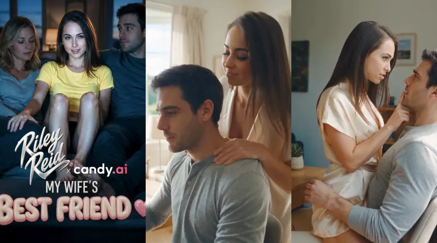 My Wife's Best Friend – cover, episode 1 and episode 2 frames