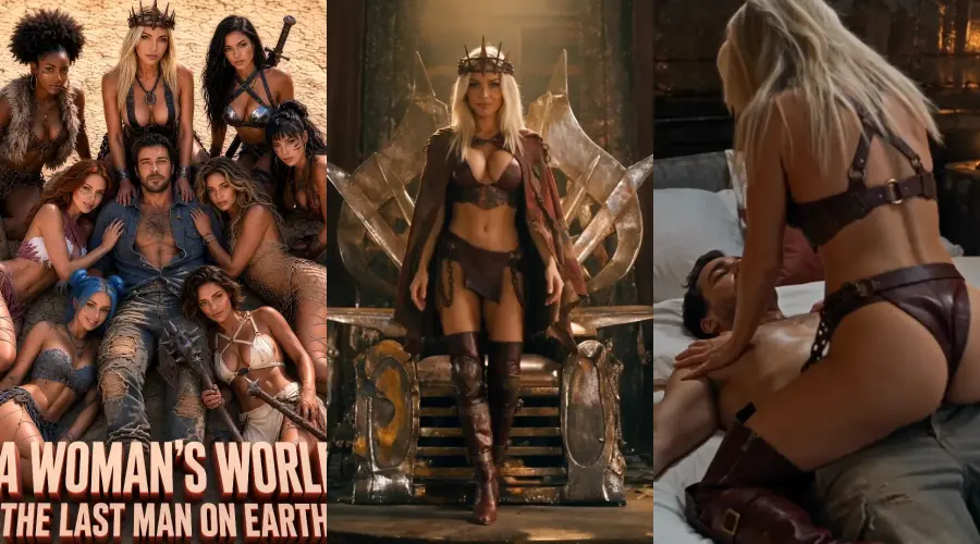 A Woman's World – The Last Man On Earth – cover, episode 1 and episode 2 frames