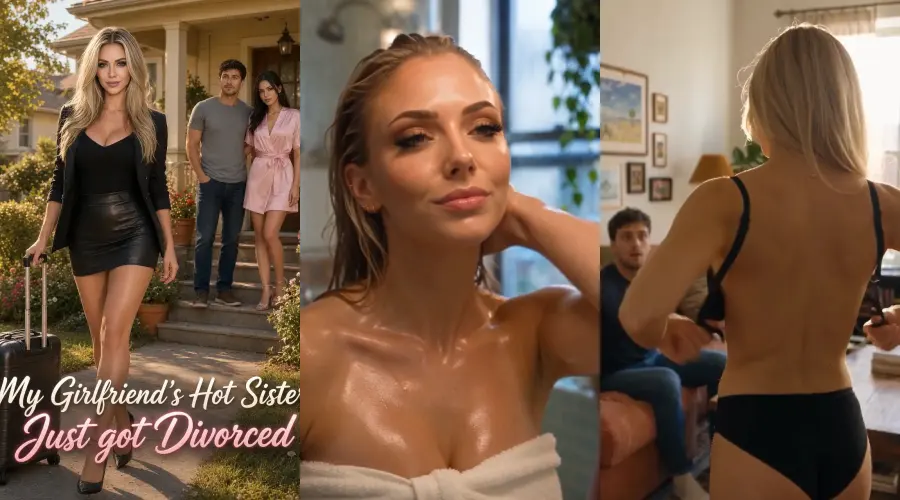 My Girlfriend's Sister Just Got Divorced – cover, episode 1 and episode 2 frames