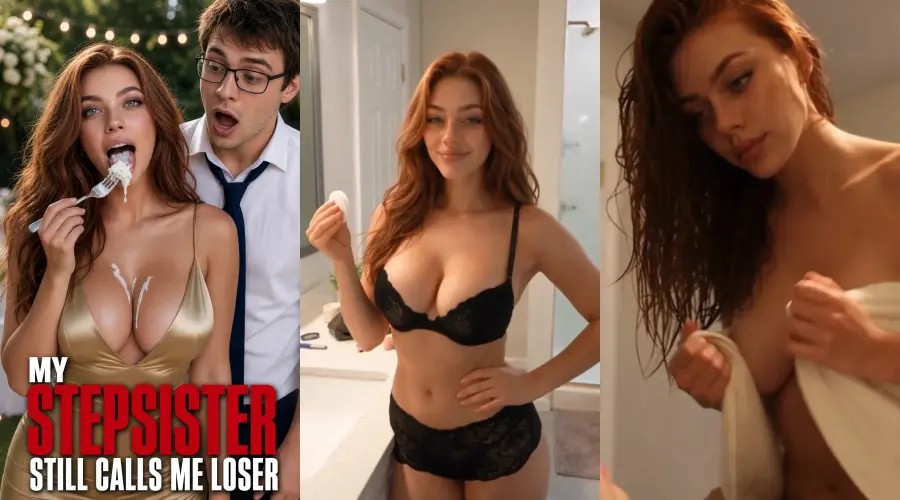My Stepsister Still Calls Me Loser – cover, episode 1 and episode 2 frames