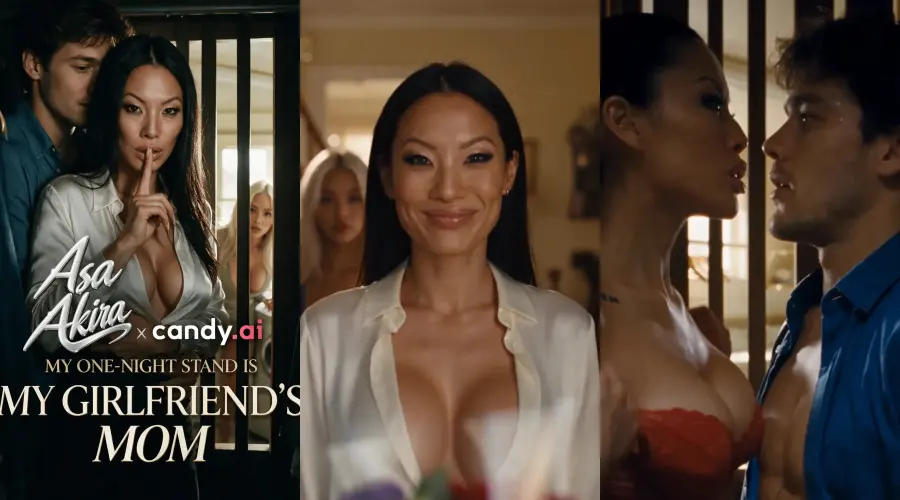 My One-Night Stand Is My Girlfriend's Mom – cover, episode 1 and episode 2 frames