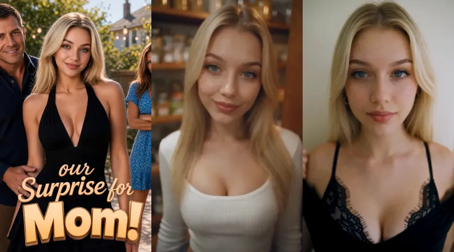 Our Surprise for Mom! – cover, episode 1 and episode 2 frames