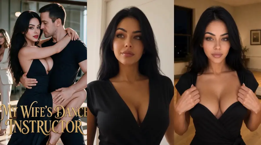 My Wife's Dance Instructor – cover, episode 1 and episode 2 frames