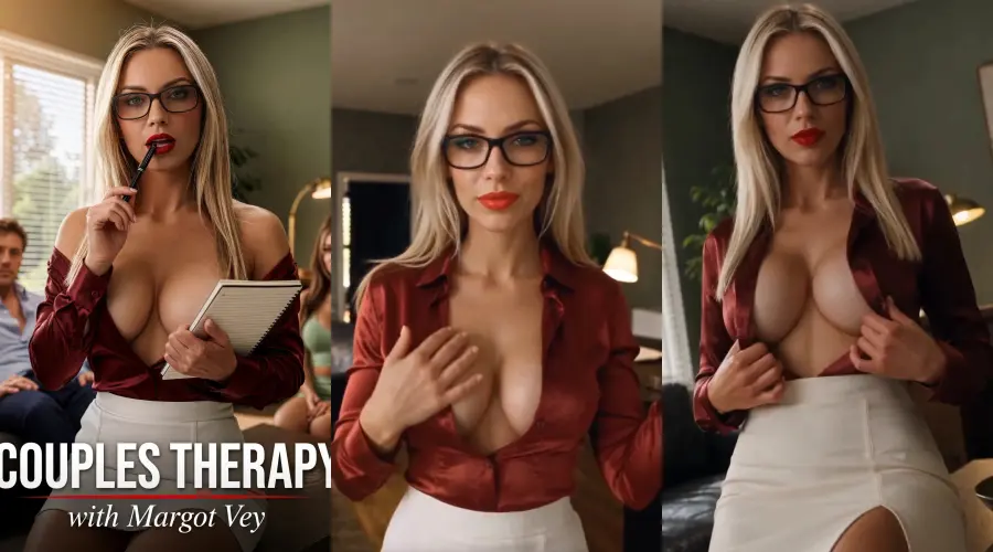 Couples Therapy With Margot Vey – cover, episode 1 and episode 2 frames