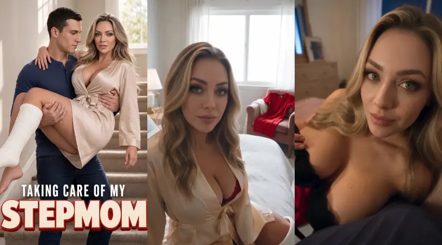 Taking Care of My Stepmom – cover, episode 1 and episode 2 frames