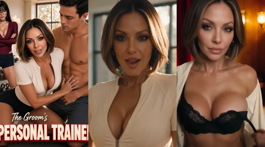 The Groom's Personal Trainer – cover, episode 1 and episode 2 frames