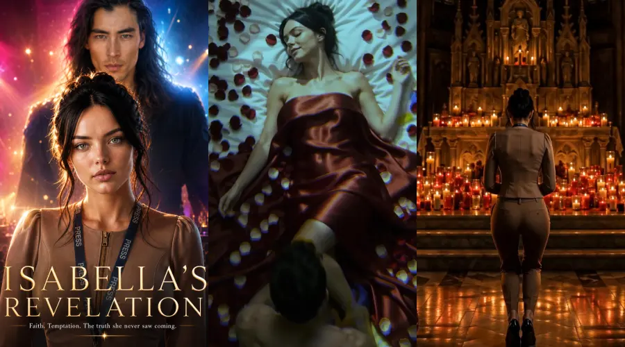 Isabella's Revelation – cover, episode 1 and episode 2 frames