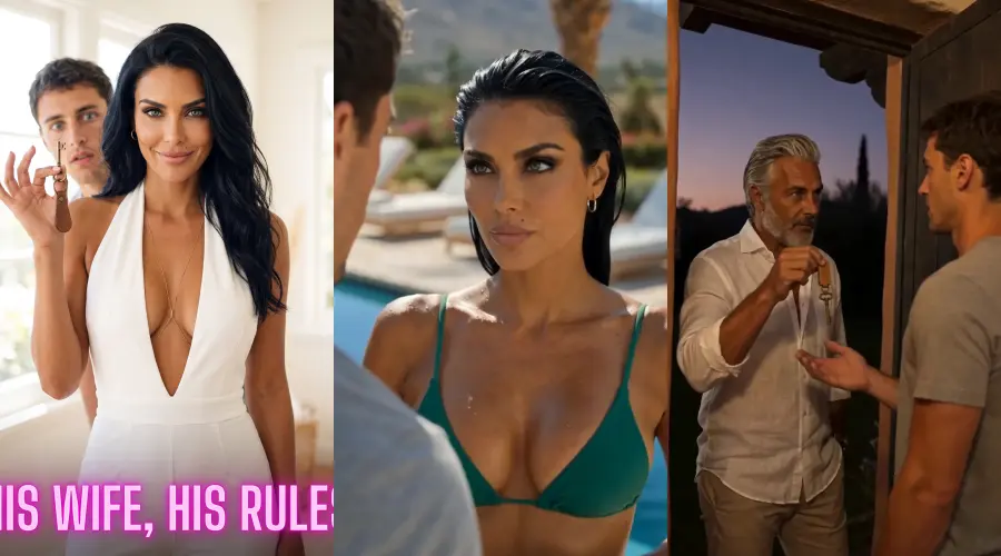 His Wife, His Rules – cover, episode 1 and episode 2 frames