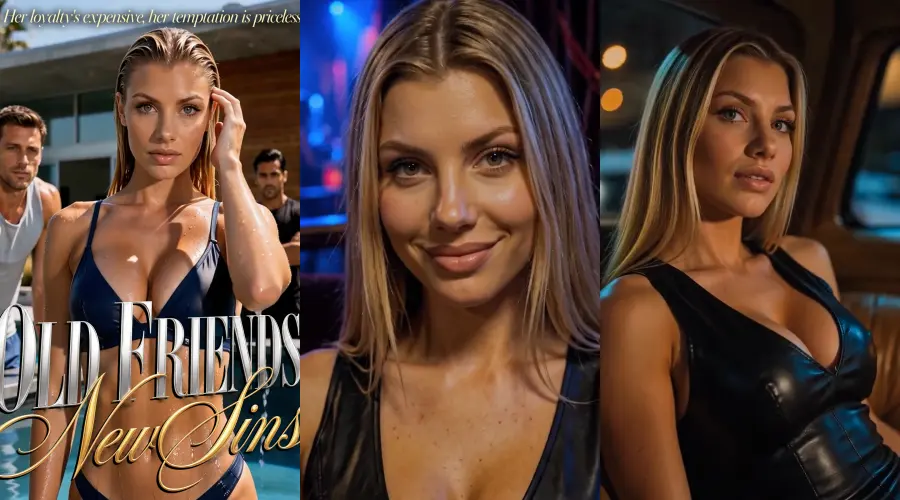 Old Friends, New Sins – cover, episode 1 and episode 2 frames