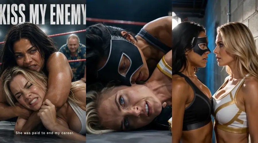 Kiss My Enemy – cover, episode 1 and episode 2 frames