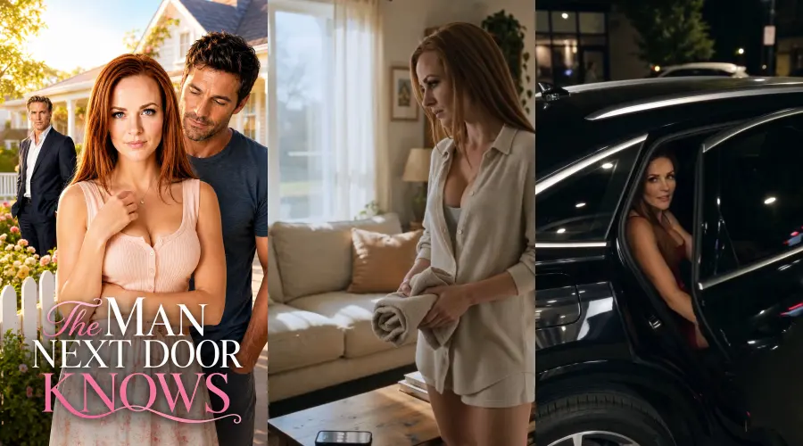 The Man Next Door Knows – cover, episode 1 and episode 2 frames